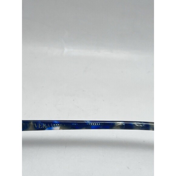 VERA WANG V911 Dark Navy Blue Matte/Tortoise Eyeglasses Frames Only 51-16-140 - Picture 3 of 6